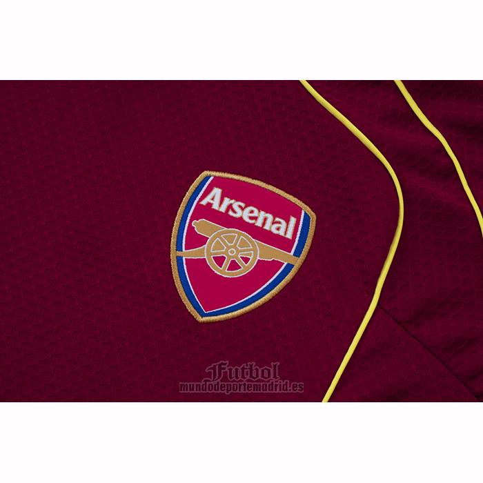 Chandal del Arsenal Manga Corta 2025-2026 Rojo - Pantalon Corto